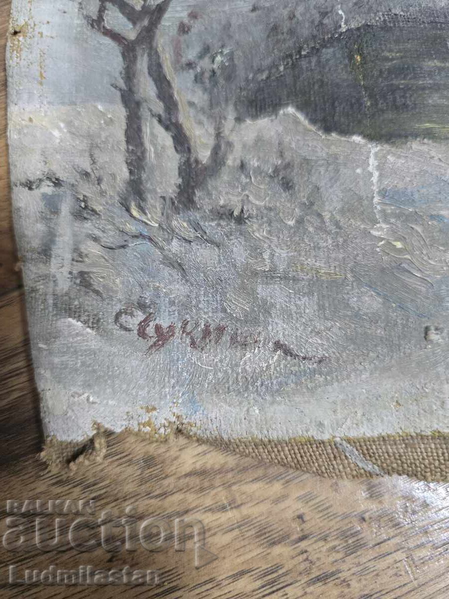 Παράδοση Β.Ζ.Κ. Παλαιό Αριστούργημα Ζωγραφικής Παράδοση Β.Ζ.Κ. Παλαιό Αριστούργημα Ζωγραφικής