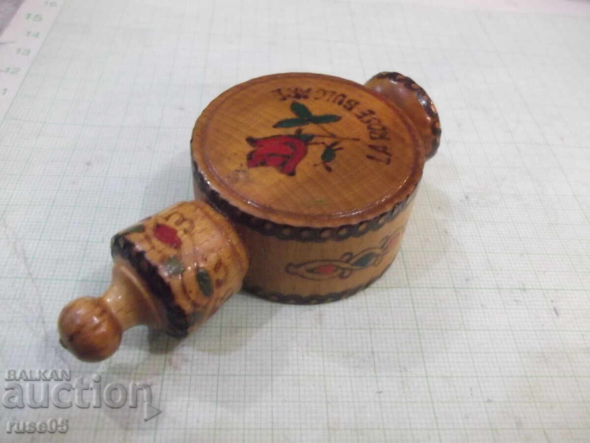 Muscal pyrography flask from the socialist era - 1 - 7