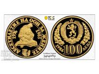 100 лева 1984 Десетилетие на ООН за жените   PCGS PR 69