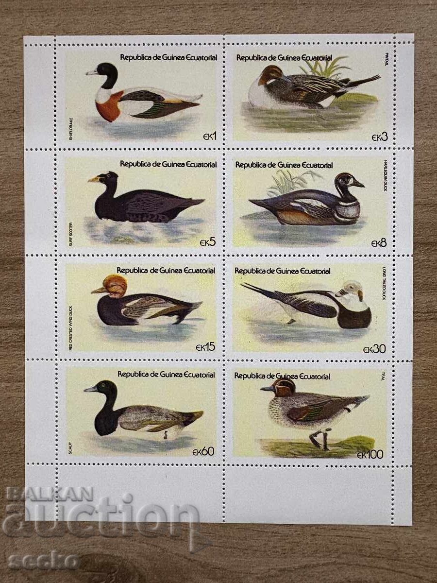 Ισημερινή Γουινέα - Πάπιες (1978) MNH