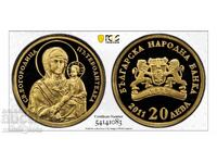 20 лева 2011 Богородица  -   PCGS PR 70