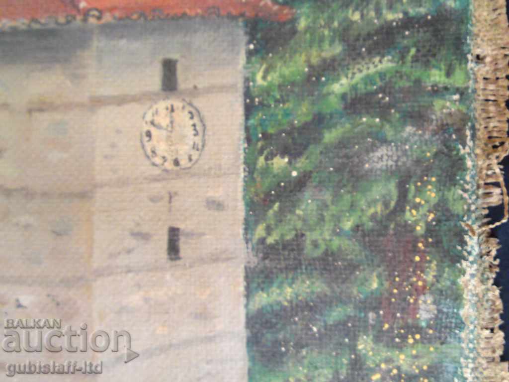 Доставка на Картина, Часовниковата кула в Златица, Н. Шопов, 1986 г.