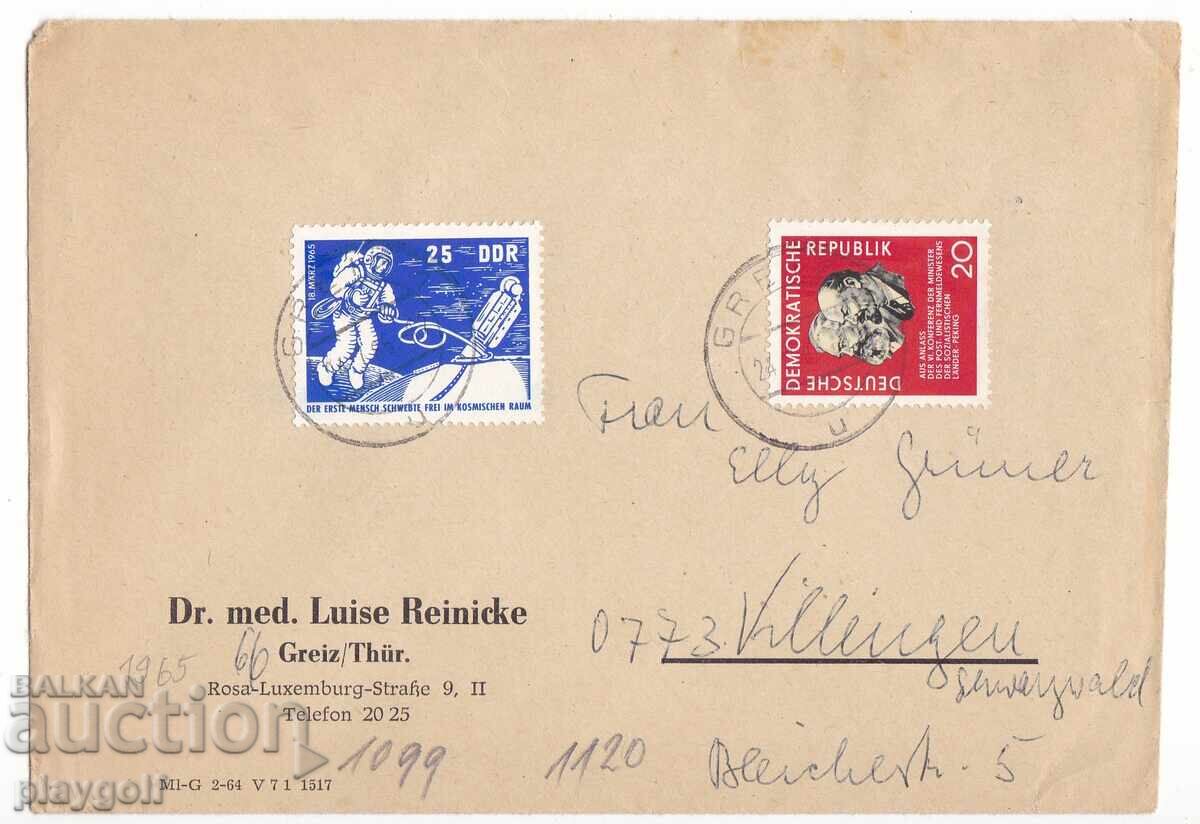 Συλλεκτικός φάκελος DDR 1099 και 1120 του 1965 από τον Dr.L. Reinicke Συλλεκτικός φάκελος DDR 1099 και 1120 του 1965 από τον Dr.L. Reinicke