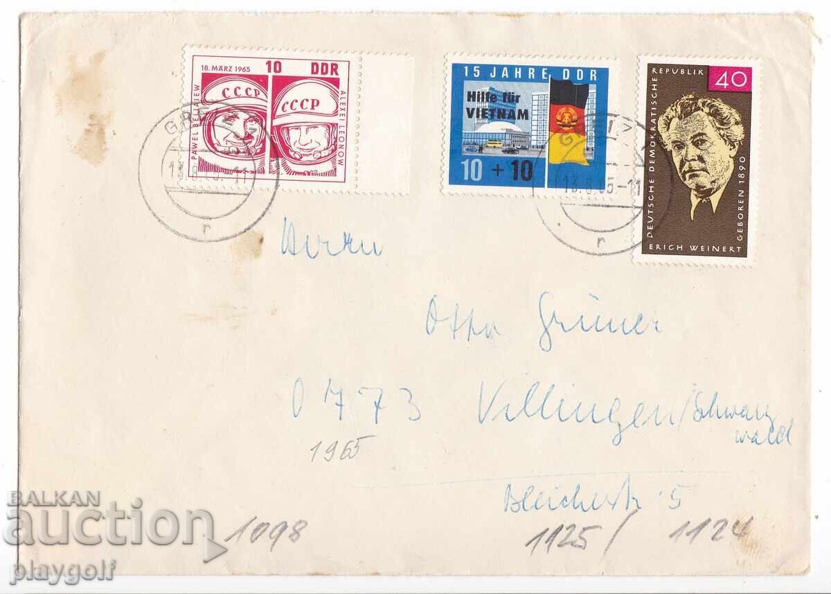 Συλλεκτικός φάκελος DDR 1024 και 1125 από το 1965 του Dr.L. Reinicke