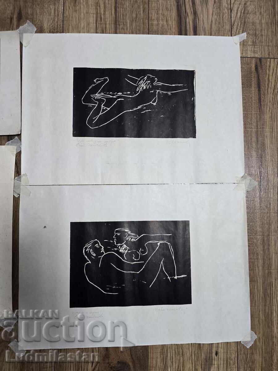 B.Z.C. Lot of Paintings - 5 B.Z.C. Lot of Paintings - 5