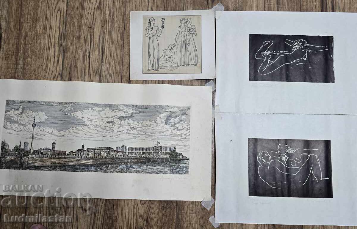 B.Z.C. Lot of Paintings B.Z.C. Lot of Paintings