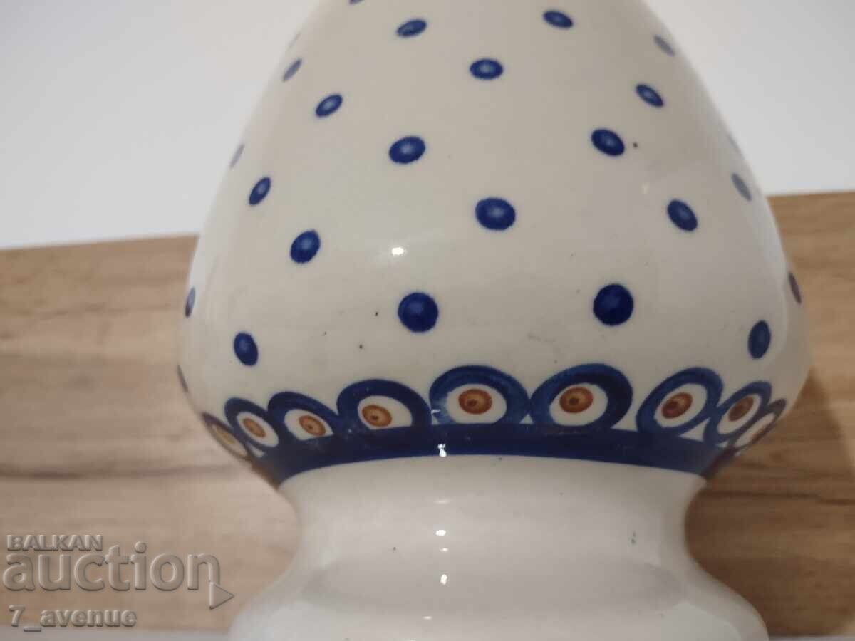 Υπέροχο κεραμικό ειδώλιο από ανοιχτόχρωμο κεραμικό, χειροποίητο 7.02.26 με τιμή € 69.00 | 134.95 BGN