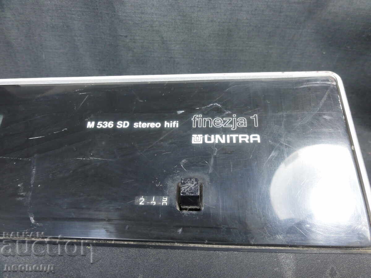 Old Retro Socialist Appliance Cassette Player Resprom Unitra Finezja with price 21.00 BGN | € 10.74