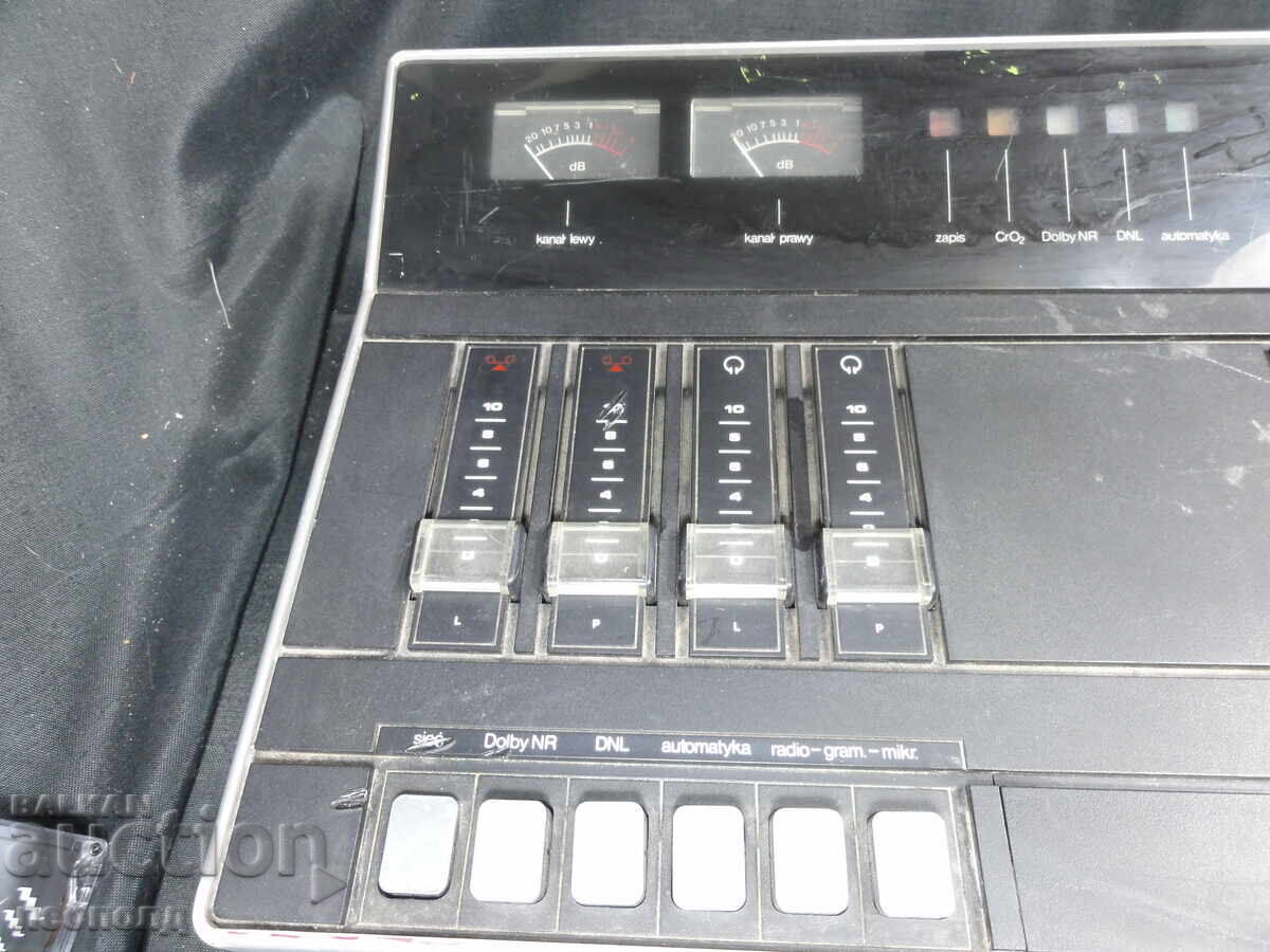 Auction  Old Retro Socialist Appliance Cassette Player Resprom Unitra Finezja