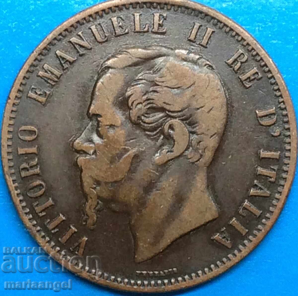 10 Centesimi 1866 H - Birmingham Italy 30mm Victor Emmanuel - 6 10 Centesimi 1866 H - Birmingham Italy 30mm Victor Emmanuel - 6