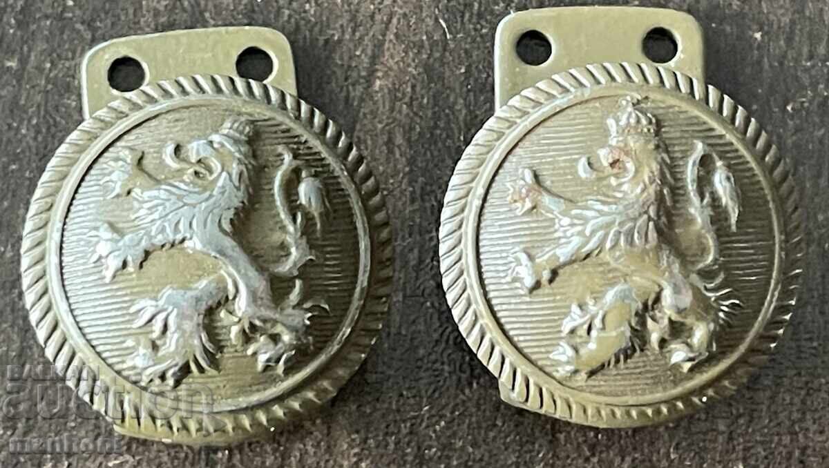 6220 Βασίλειο της Βουλγαρίας δύο φορείς πράσινη στολή μάχης 30-ες