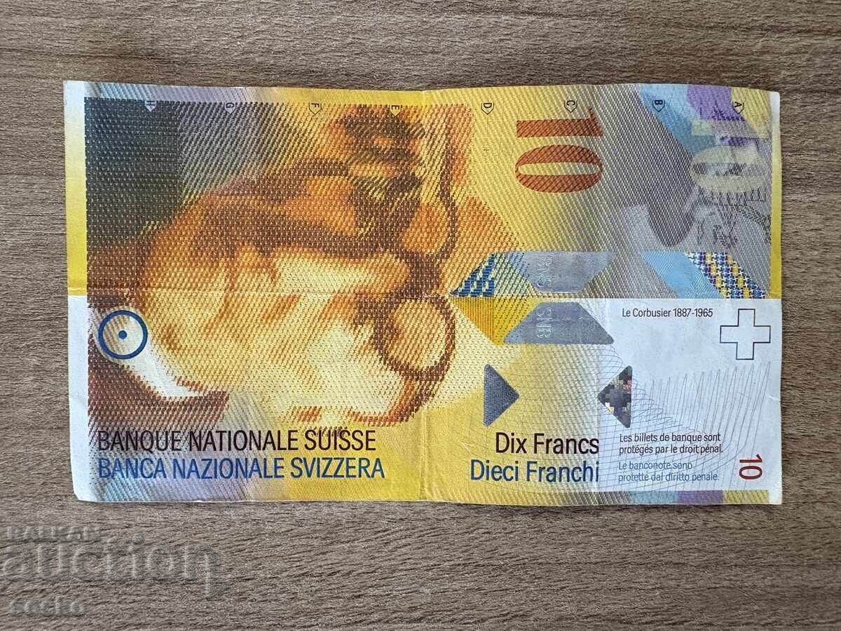 Switzerland - 10 Francs (1995/96)