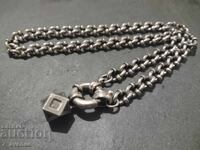 Colier, colier argintat bijuterii ART design 20.10.25