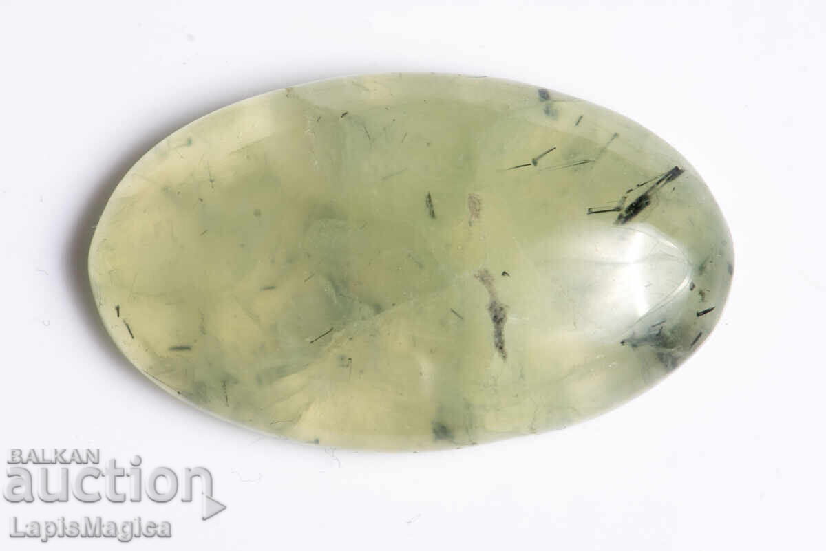 Prehnit 45.6ct cabușon oval