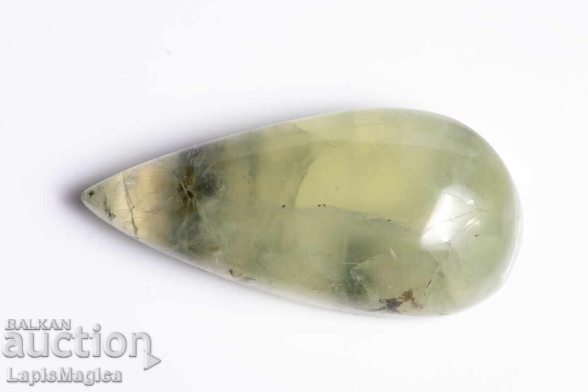 Prehnite 48.1ct Drop Cabochon