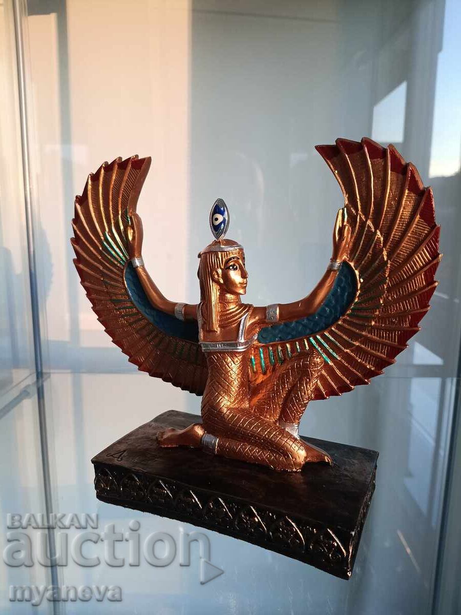 Auction  Egyptian statuette of Isis, goddess of magic