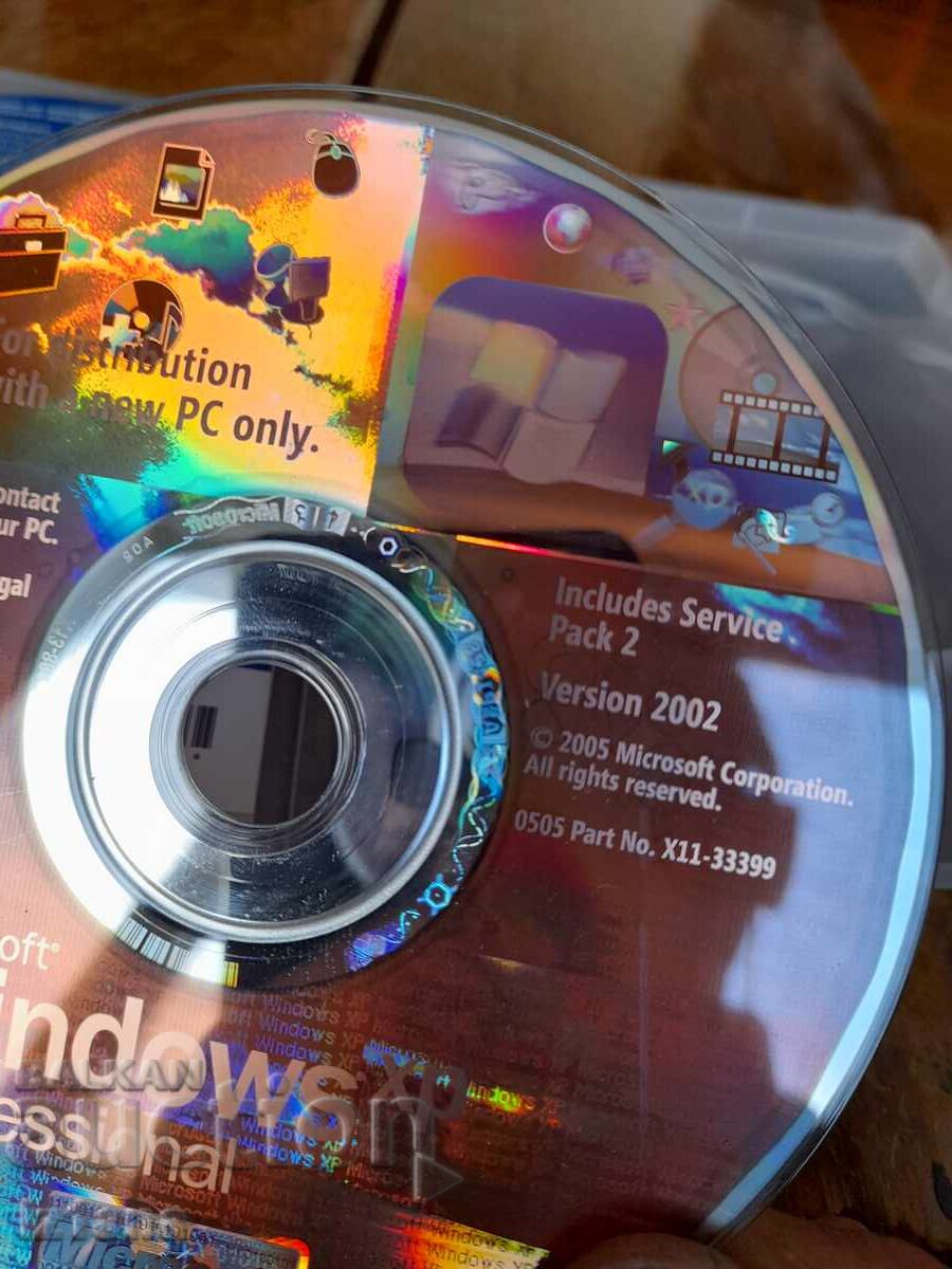 CD Windows XP Professional SP2 - 6
