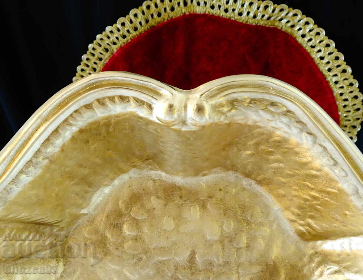 Auction Bronze fruit bowl, 500g, baroque Auction Bronze fruit bowl, 500g, baroque