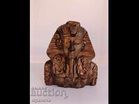 Τουταγχαμών, αιγυπτιακό ειδώλιο με πλούσια διακόσμηση