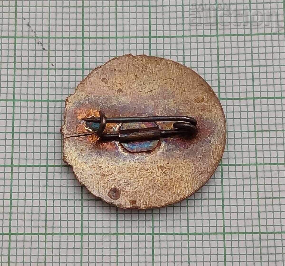 ПРИЯТЕЛ НА КНИГАТА РУМЪНИЯ ЗНАЧКА ЕМАЙЛ с цена 3.00 лв. | € 1.53 ПРИЯТЕЛ НА КНИГАТА РУМЪНИЯ ЗНАЧКА ЕМАЙЛ с цена 3.00 лв. | € 1.53