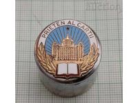 PRIETEN AL CĂRȚII ROMÂNIA INSIGNĂ EMAIL