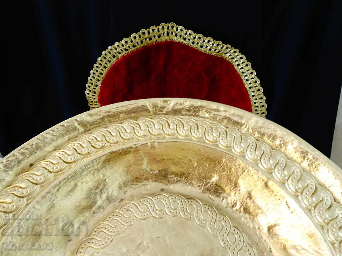 Bronze fruit bowl, Collini Austria vessel, 30 cm, 1.4 kg - 5