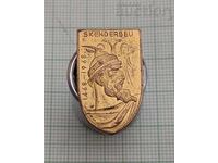 SKËNDERBEG ALBANIA 1968 INSIGNĂ