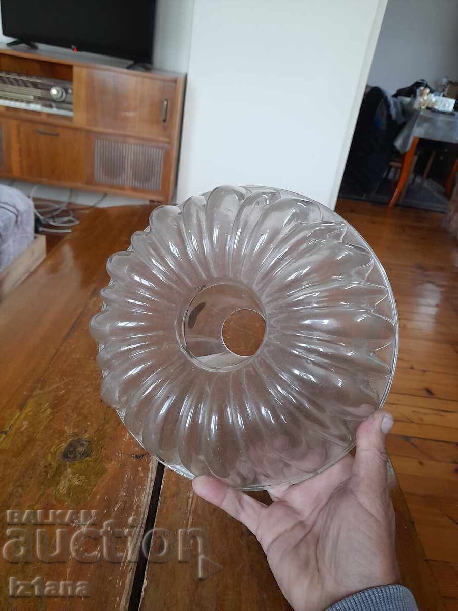 Παράδοση Παλιά γυάλινη φόρμα για κέικ