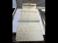 Authentic document from the Ottoman Empire