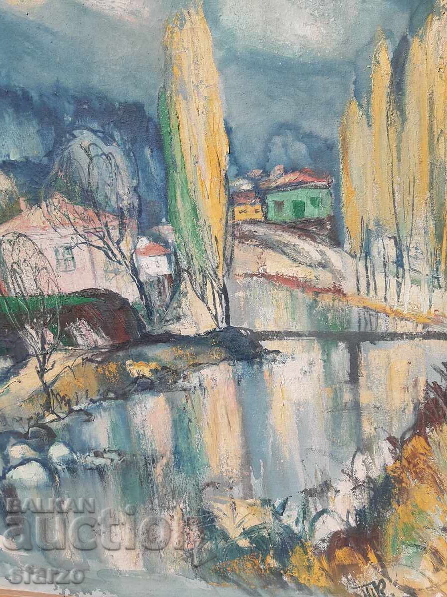 Old painting by Todor Kalpakchiev with price 1550.00 BGN | € 792.50