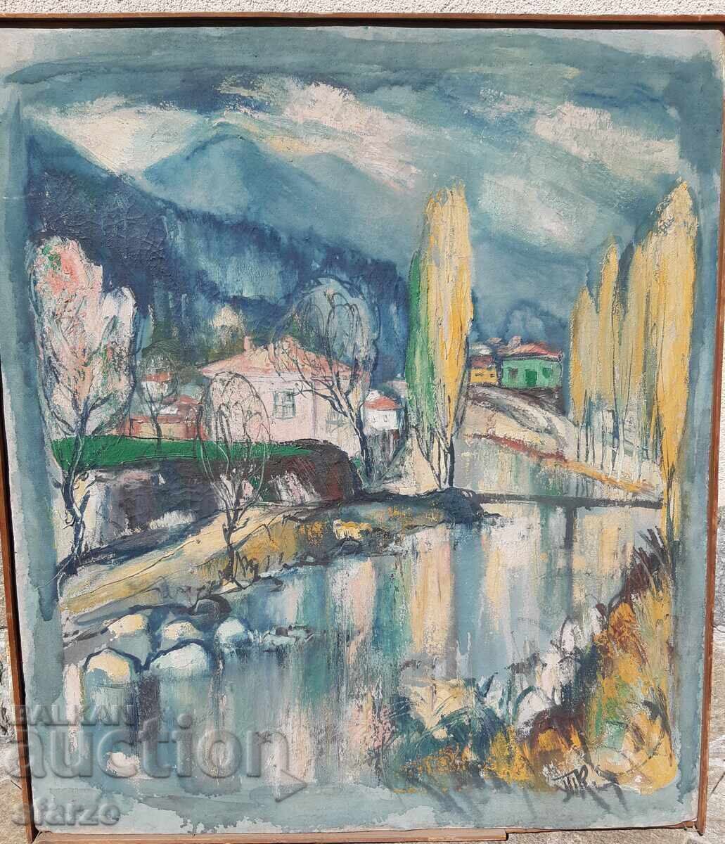 Old painting by Todor Kalpakchiev