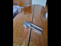 Old aluminum garlic press