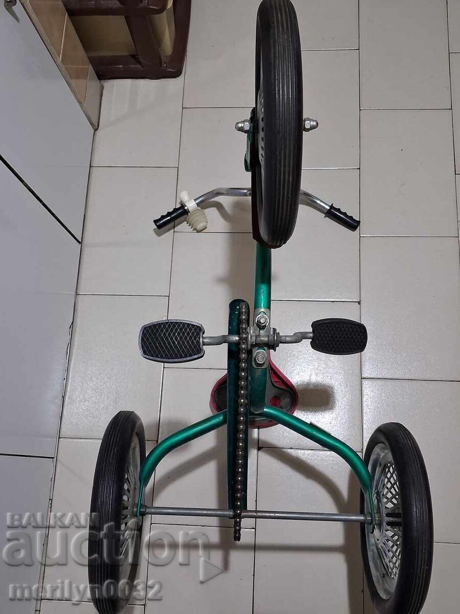 Children's bicycle bicycle tricycle from the 70s of the twentieth century NRB - 6