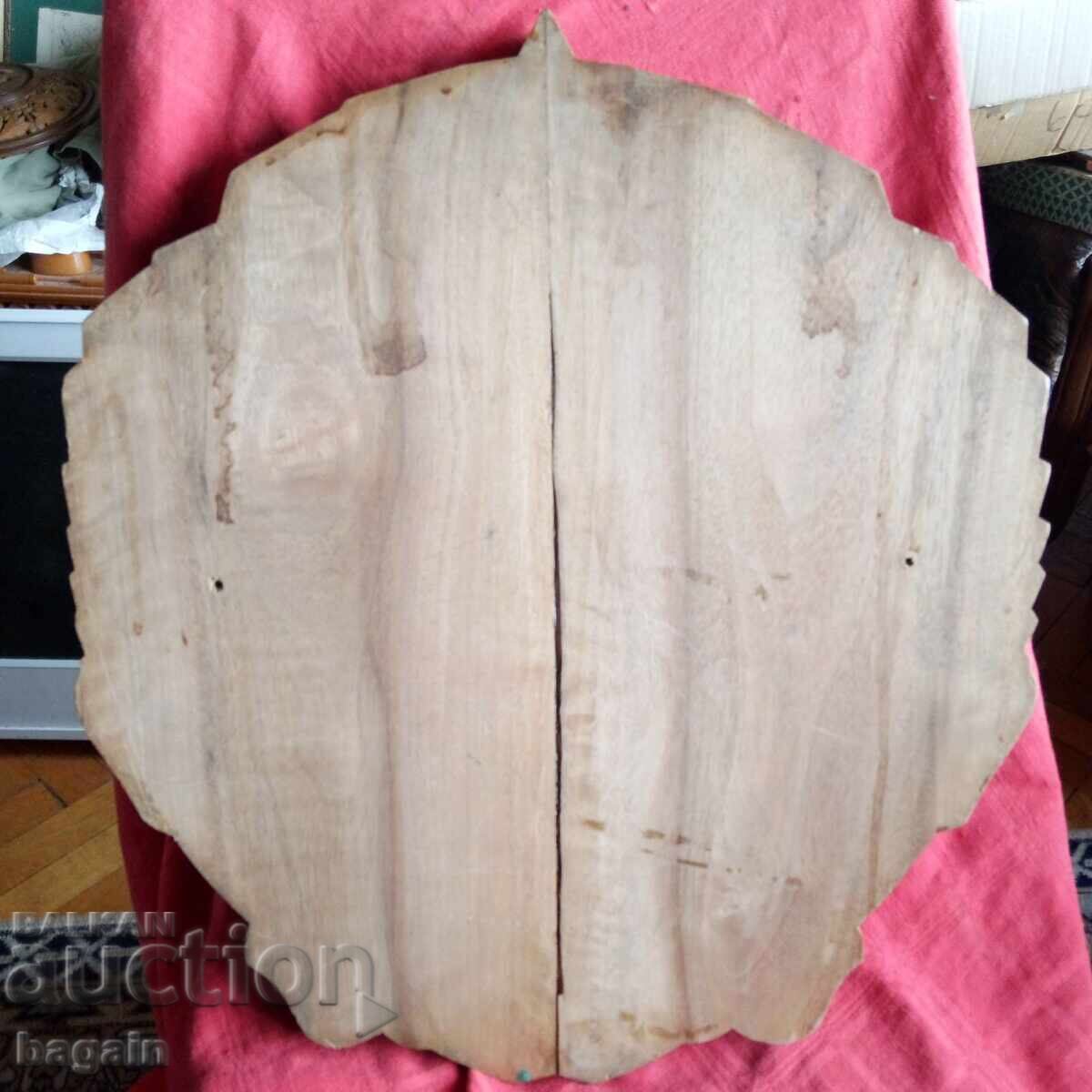 People's Republic of Bulgaria. Unique Coat of Arms. Walnut - 5