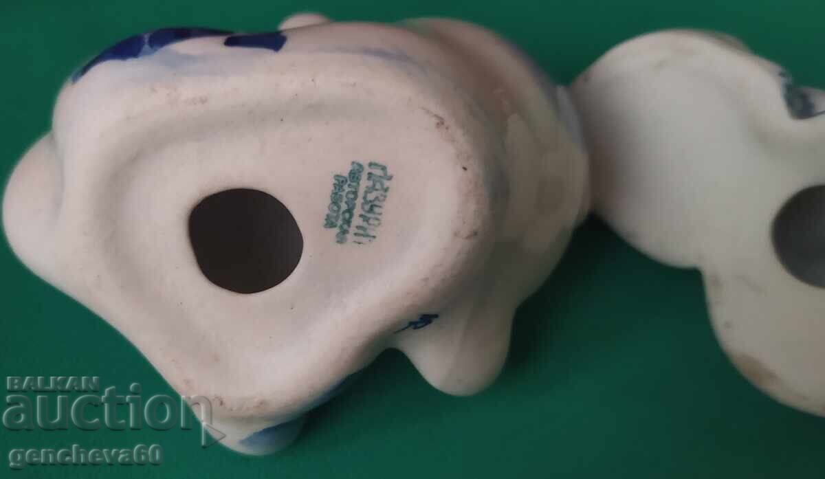 Аукцион Руски порцеланови фигури Лазурит котка и кученца,маркировка Аукцион Руски порцеланови фигури Лазурит котка и кученца,маркировка