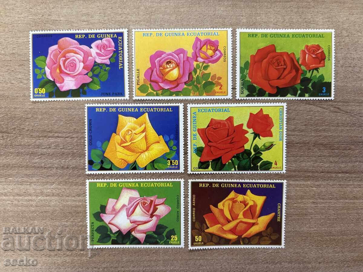 Equatorial Guinea - Roses (1979) MNH