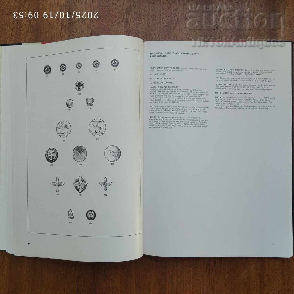 Licitație Insignii, decorații și insigne ale celui de-al Treilea Reich