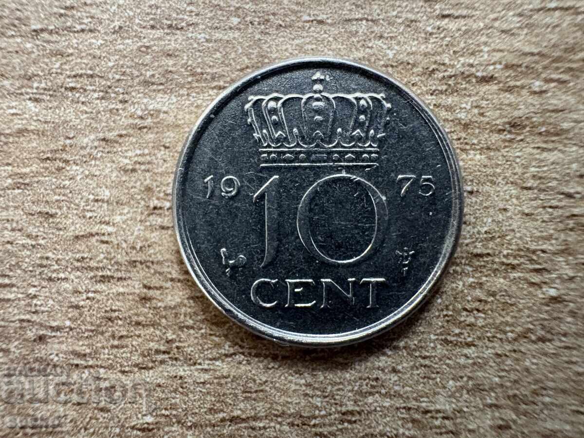 Ολλανδία - 10 λεπτά (1975) Ολλανδία - 10 λεπτά (1975)