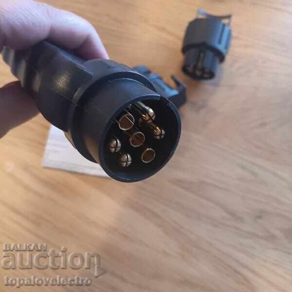 НОВ! Тестер за ремаркета – 12V, 7 и 13 пина, с адаптери - 5