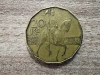 Czech Republic - 20 Korun (1993)