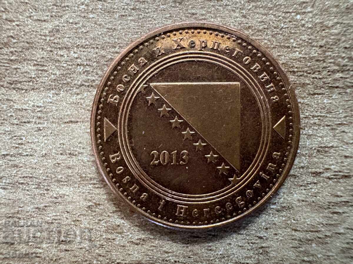 Bosnia - 20 de fenini (2013) cu preț 0.45 BGN | € 0.23