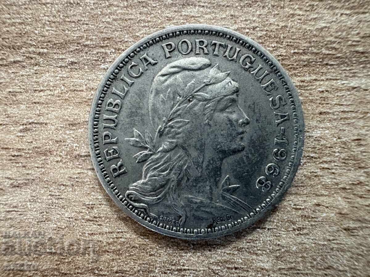 Portugalia - 50 de centavos (1968) cu preț 0.50 BGN | € 0.26 Portugalia - 50 de centavos (1968) cu preț 0.50 BGN | € 0.26