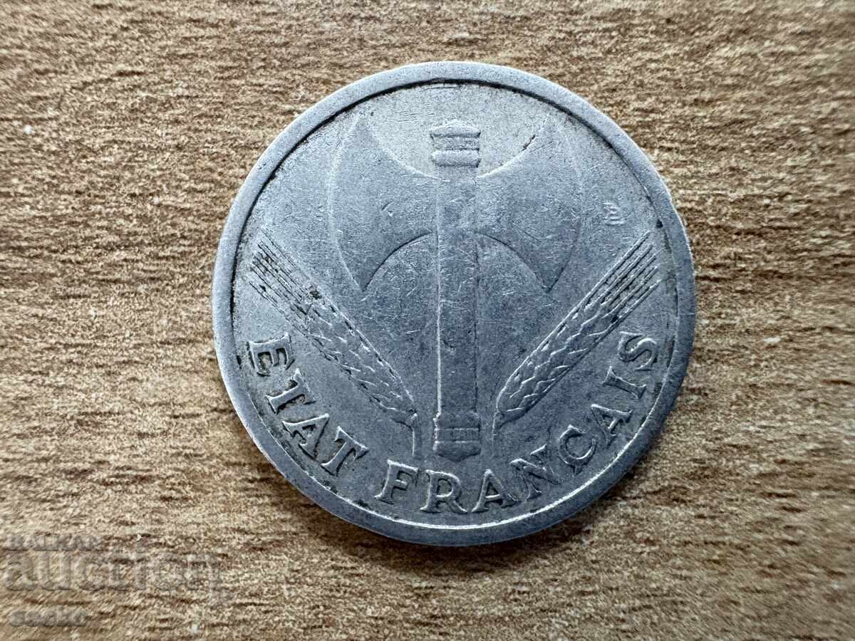 Γαλλία - 1 φράγκο (1942) με τιμή 0.70 BGN | € 0.36 Γαλλία - 1 φράγκο (1942) με τιμή 0.70 BGN | € 0.36