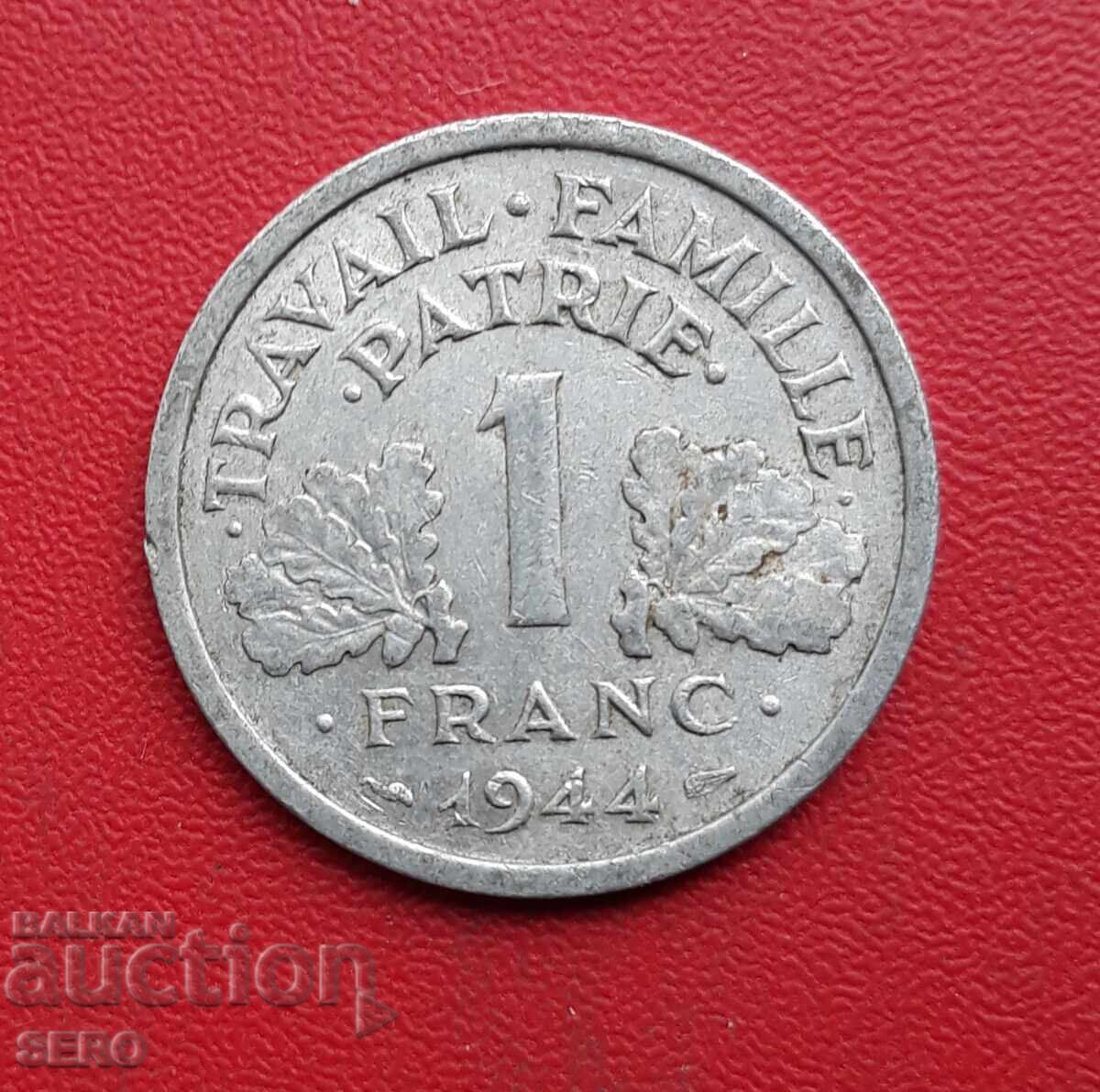 Франция/германската окупация/-1 франк 1944