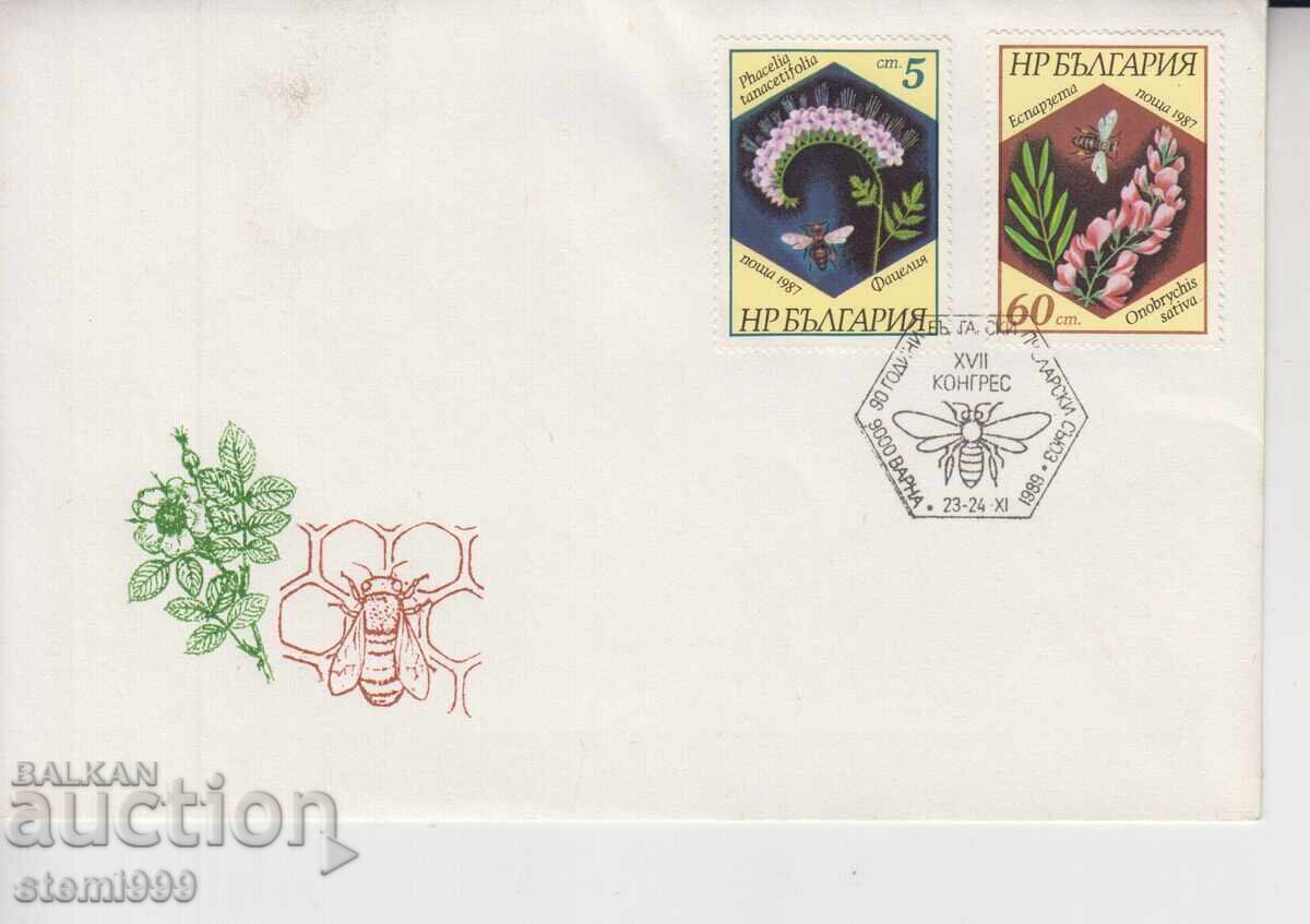 Primă zi de plic poștal ALBINE Primă zi de plic poștal ALBINE