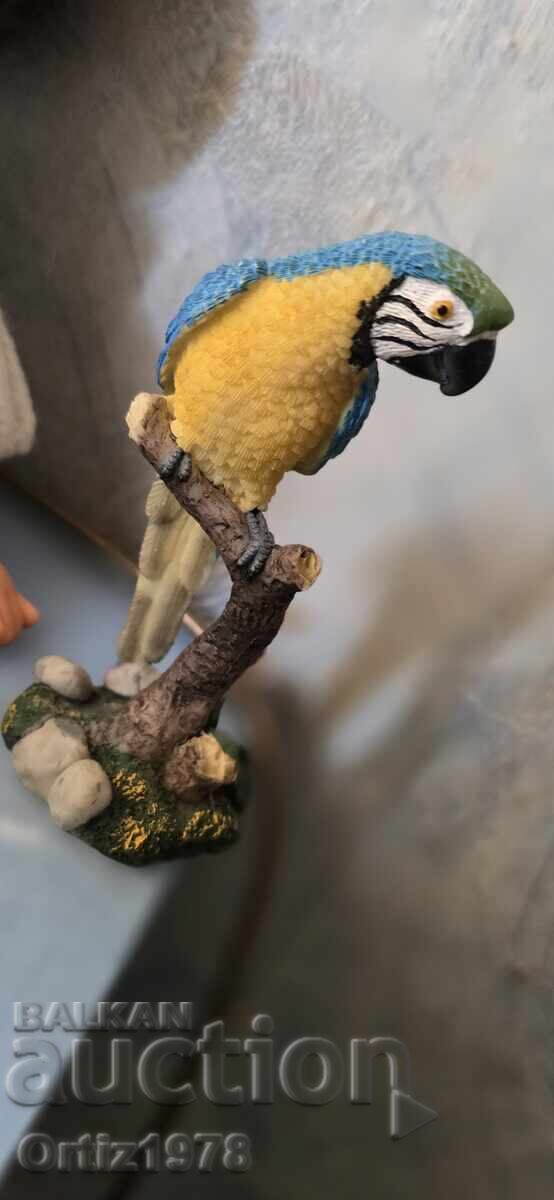 Livrarea Figurină vintage cu papagal, Germania