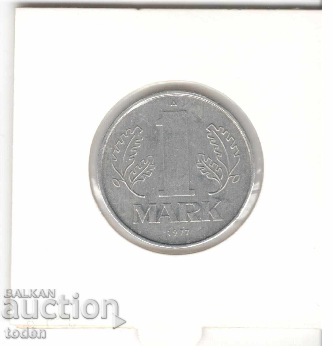 Auction Germany German Democratic Republic - 1 Mark - 1977 A - KM# 35.2 Auction Germany German Democratic Republic - 1 Mark - 1977 A - KM# 35.2