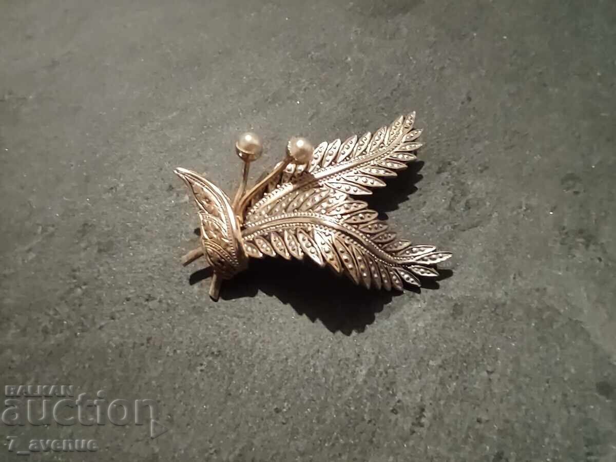 Επιχρυσωμένη καρφίτσα, κομψή 21.10.25 με τιμή 49.00 BGN | € 25.05