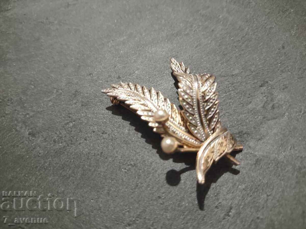 Επιχρυσωμένη καρφίτσα, κομψή 21.10.25 - 6