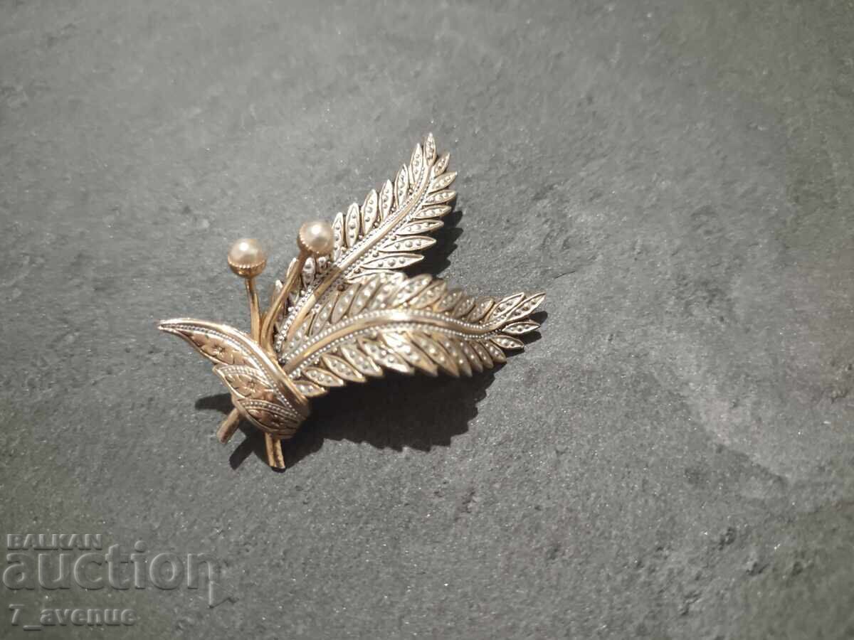 Επιχρυσωμένη καρφίτσα, κομψή 21.10.25 - 7